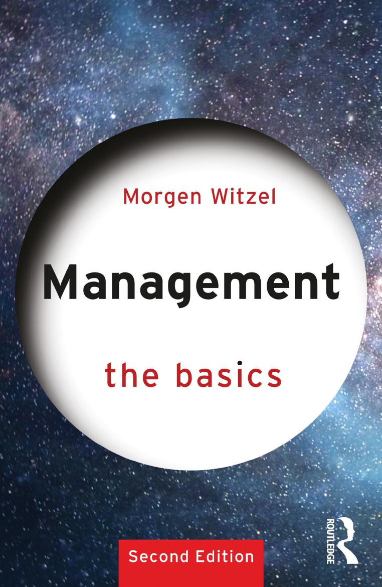 Management The Basics Second Edition Morgen Witzel