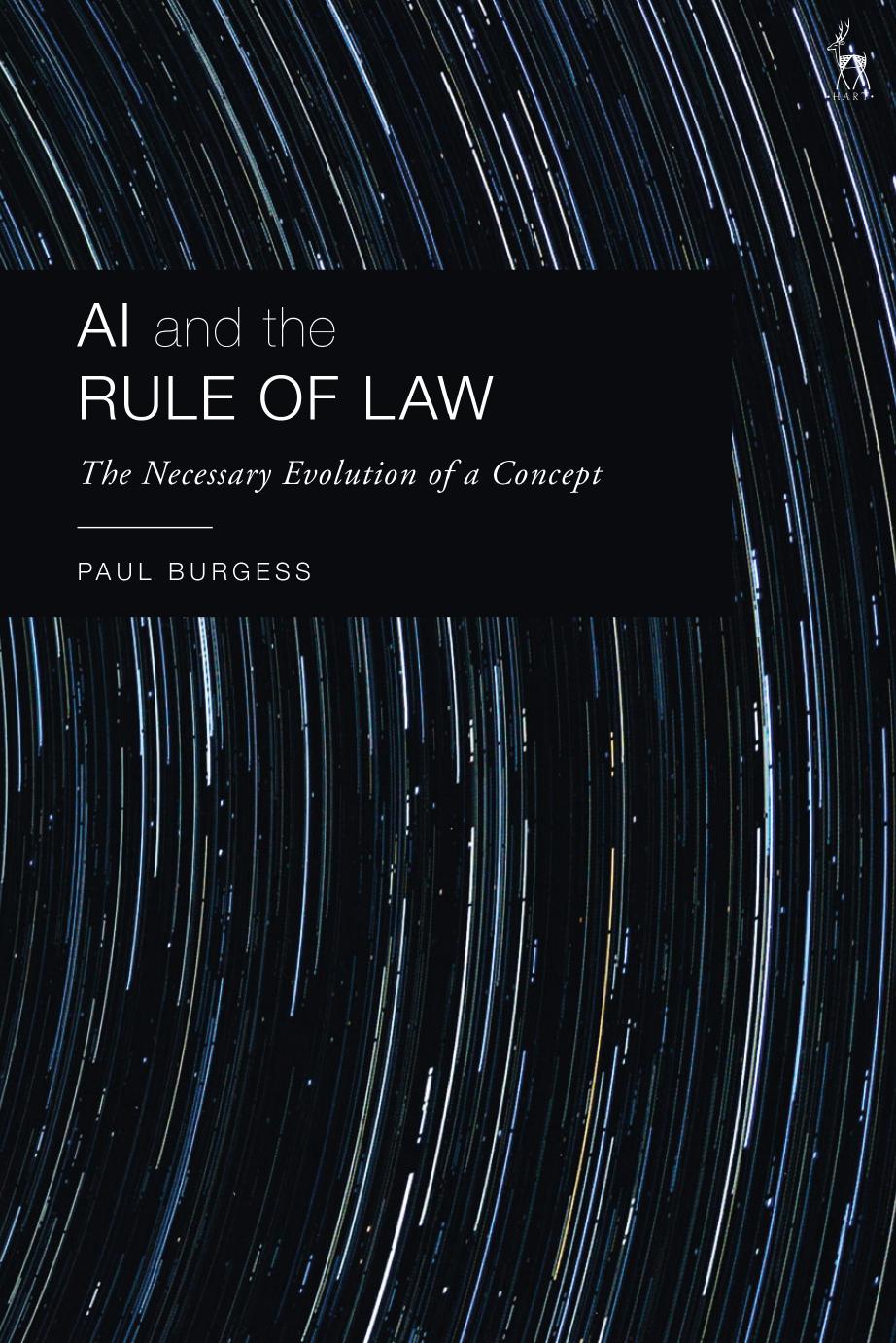 Ai And The Rule Of Law 1st Edition Paul Burgess