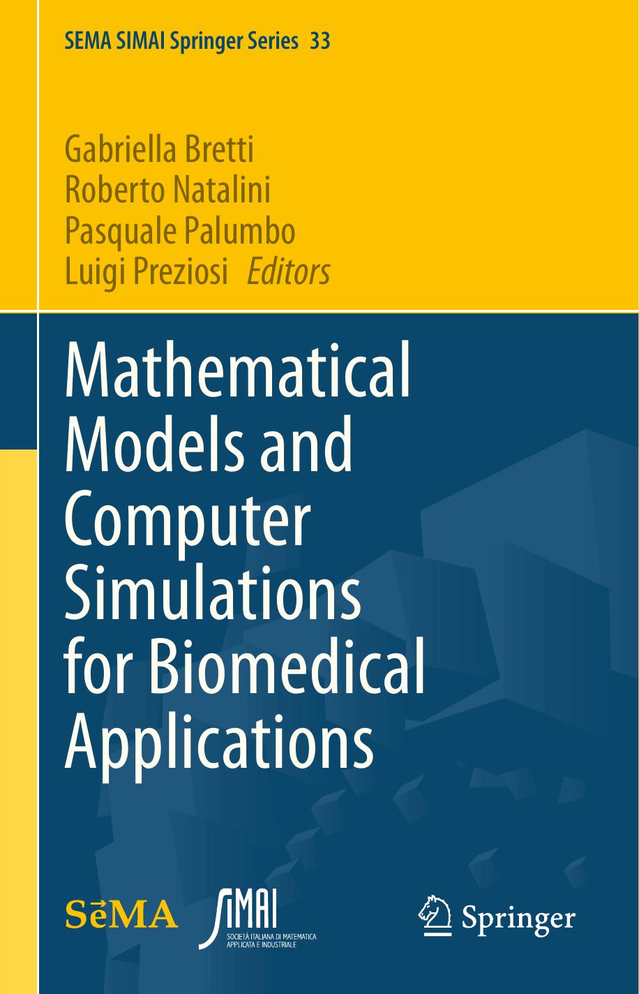Mathematical Models And Computer Simulations For Biomedical Applications Gabriella Bretti