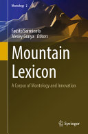 Mountain Lexicon A Corpus Of Montology And Innovation 2 Fausto Sarmiento