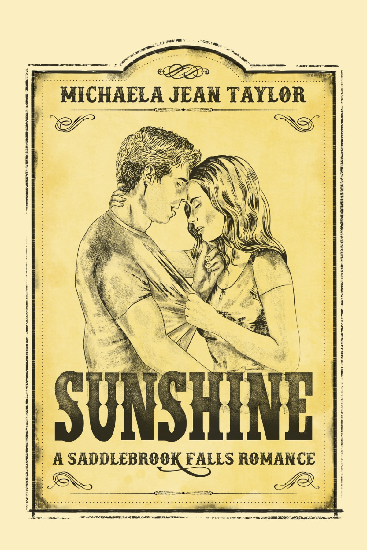 Sunshine A Small Town Cowboy Romance Saddlebrook Falls Book 1 Michaela Jean Taylor