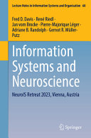Information Systems And Neuroscience Neurois Retreat 2023 Vienna Austria 1st Edition Fred D Davis