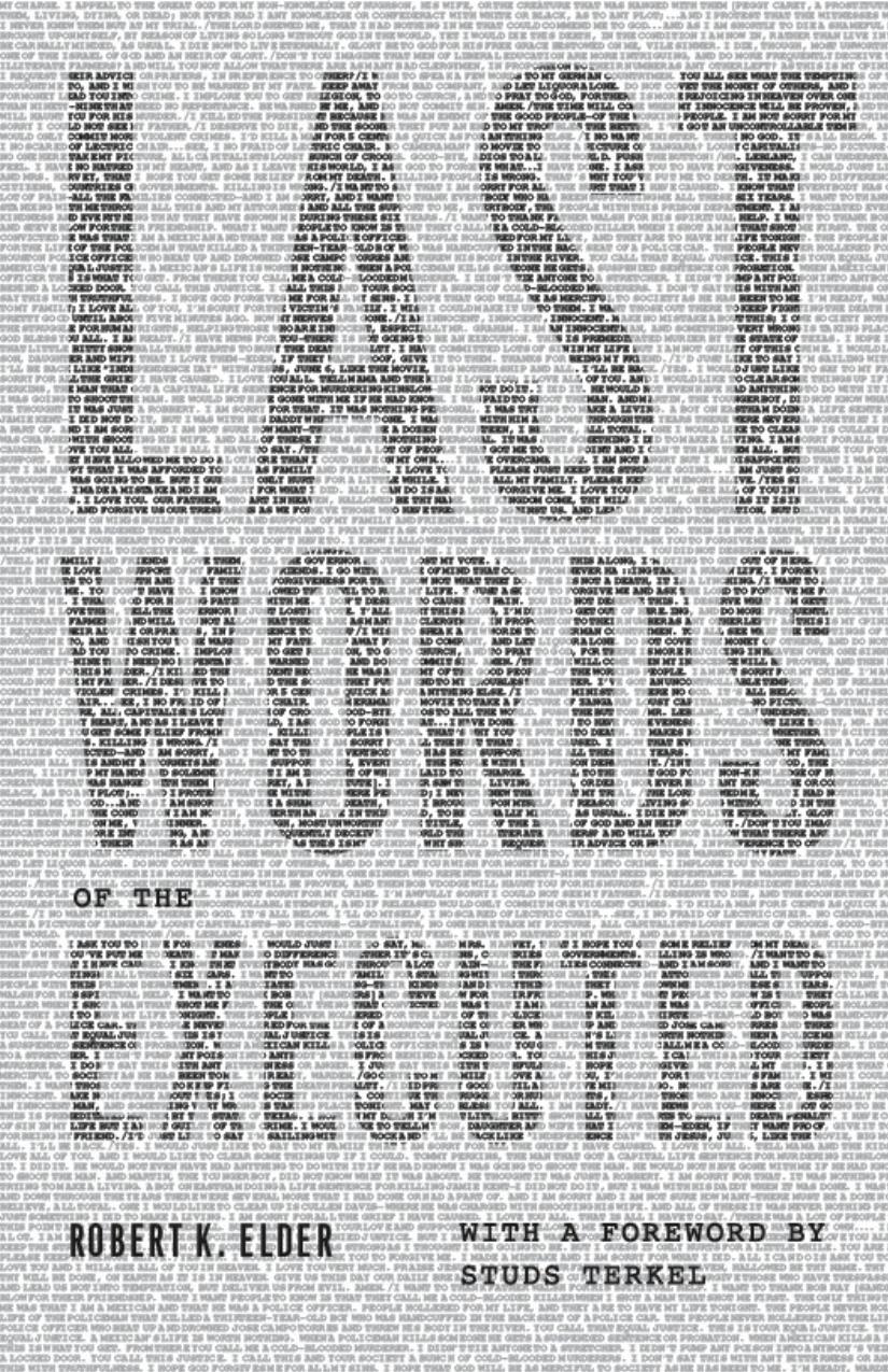 Last Words Of The Executed Elder Robert K