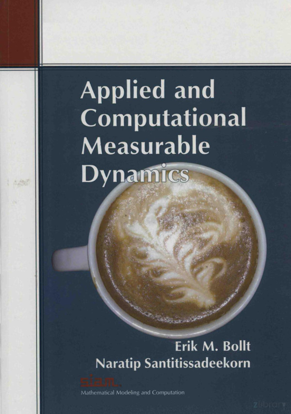 Applied And Computational Measurable Dynamics 2013th Edition Erik M Bollt