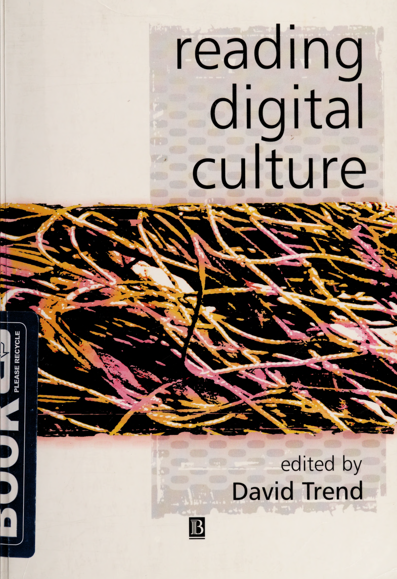 Reading Digital Culture None