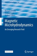 Magnetic Microhydrodynamics An Emerging Research Field Bernard Doudin