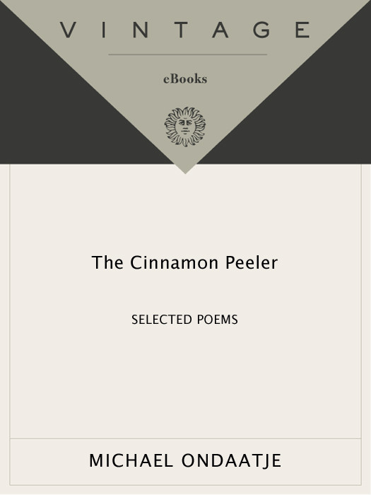 The Cinnamon Peeler Michael Ondaatje