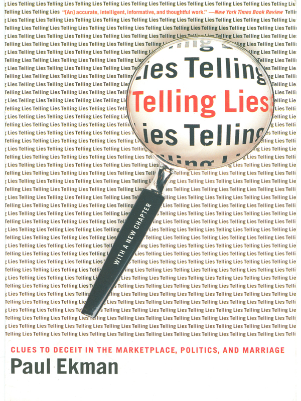 Telling Lies Paul Ekman