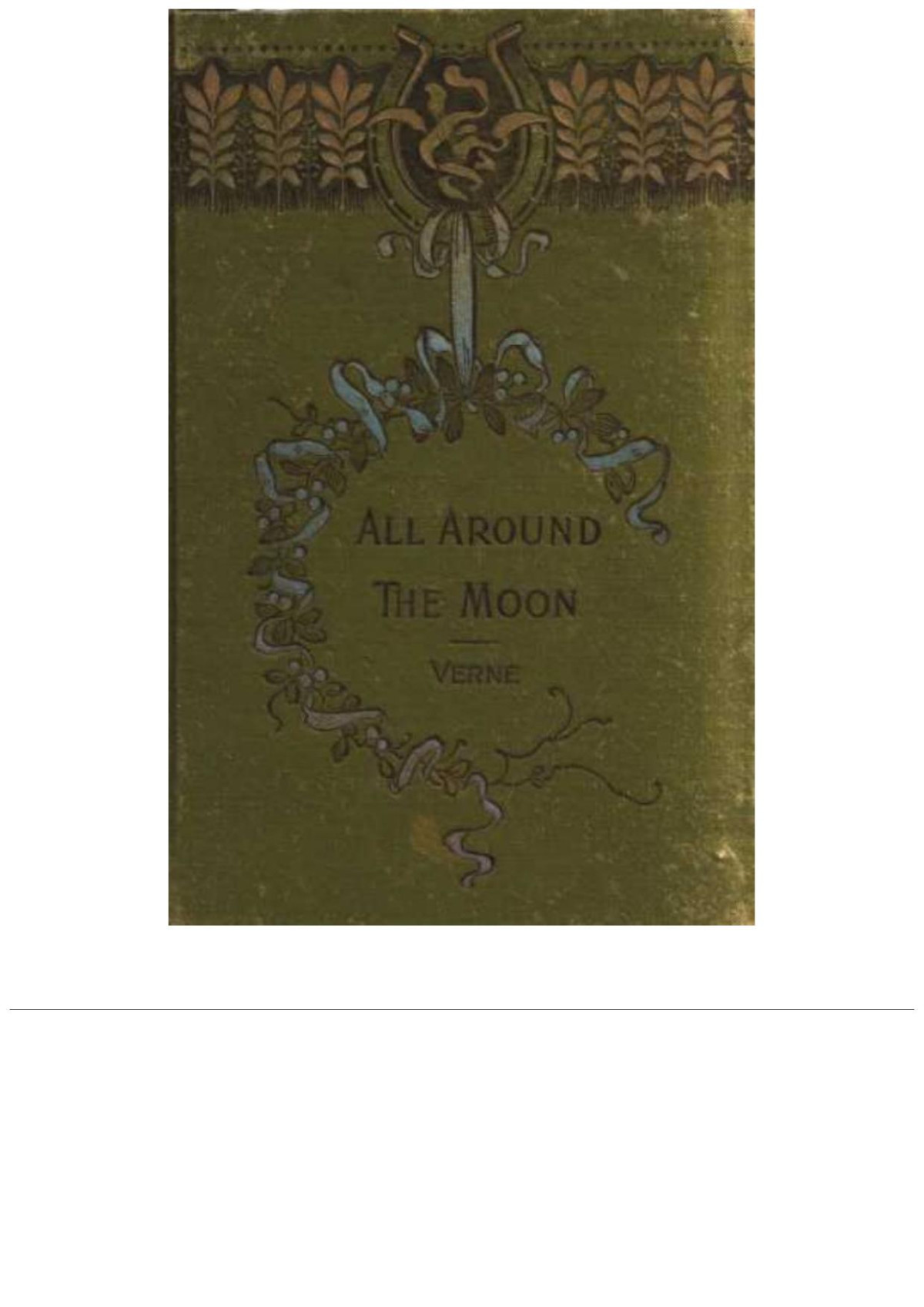 All Around The Moon Verne Jules