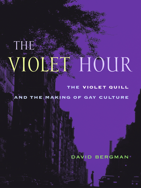 The Violet Hour David Bergman