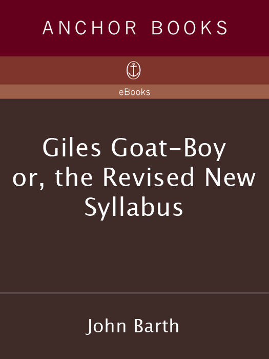 Giles Goatboy John Barth