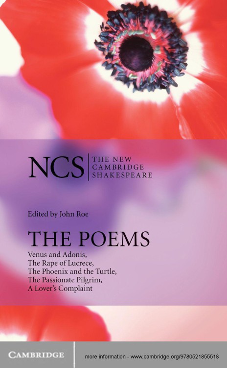 The Poems The New Cambridge Shakespeare William Shakespeare