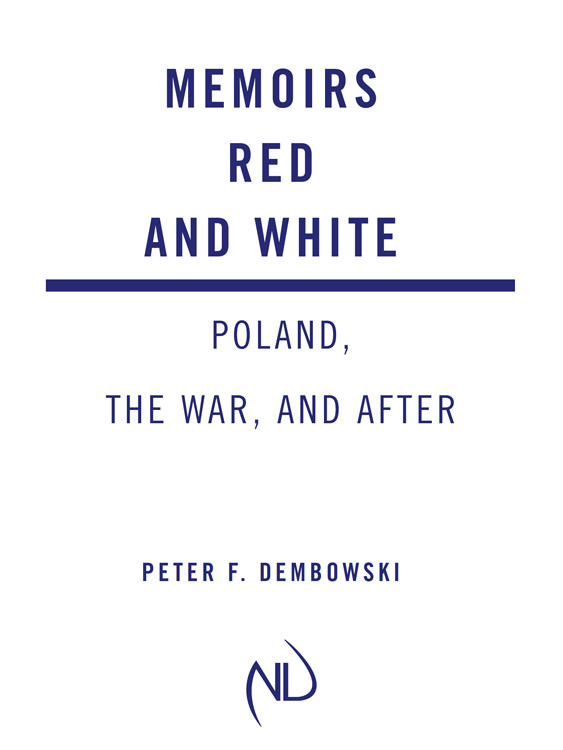 Memoirs Red And White Dembowski Peter