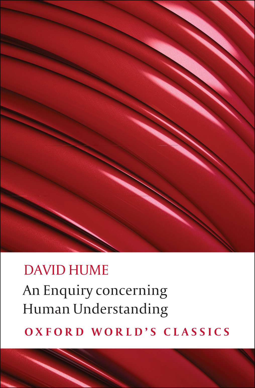 An Enquiry Concerning Human Understanding Hume David Millican