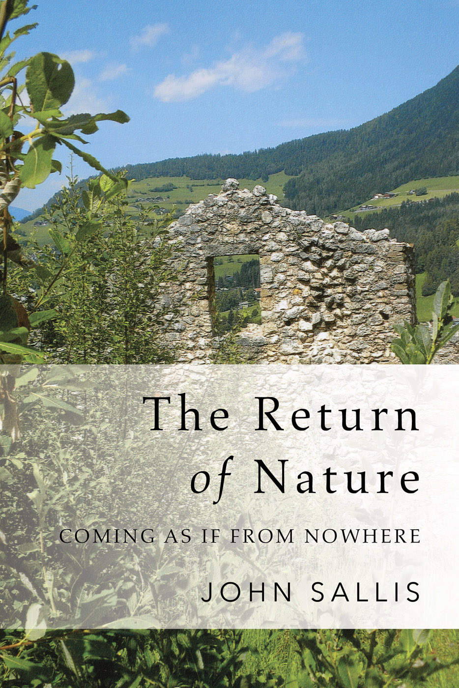 The Return Of Nature Sallis John