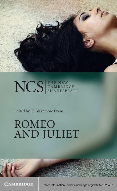 Romeo And Juliet The New Cambridge Shakespeare William Shakespeare