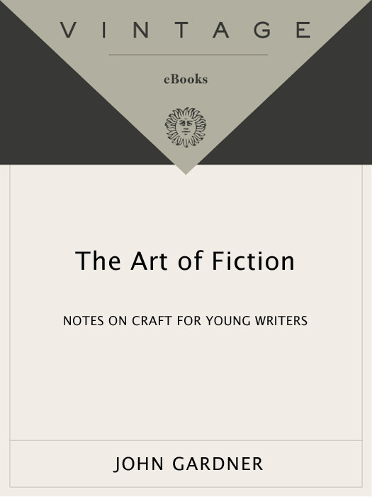 The Art Of Fiction John Gardner