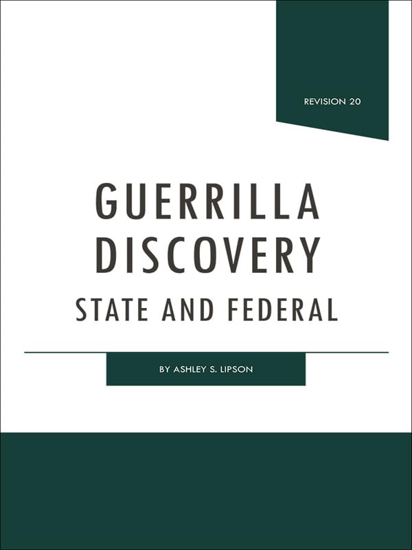 Guerilla Discovery 20th Edition Ashley Lipson