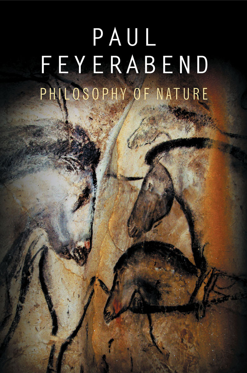 Philosophy Of Nature Feyerabend Paul K