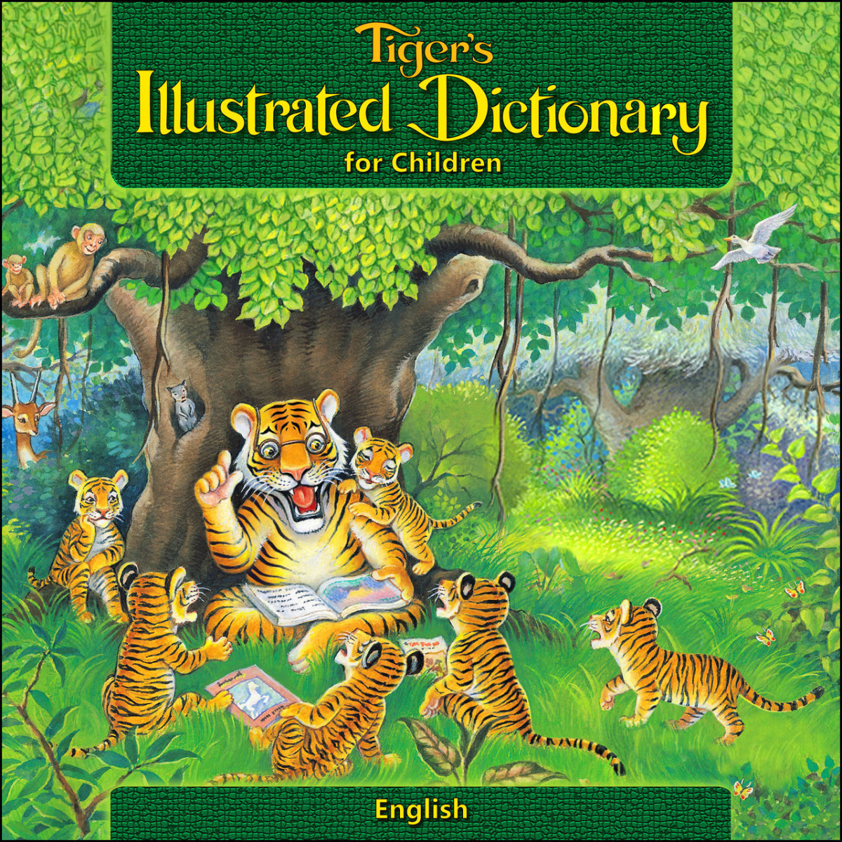 Tigers Illustrated Dictionary For Children Sushil Sharma Aruna Shah