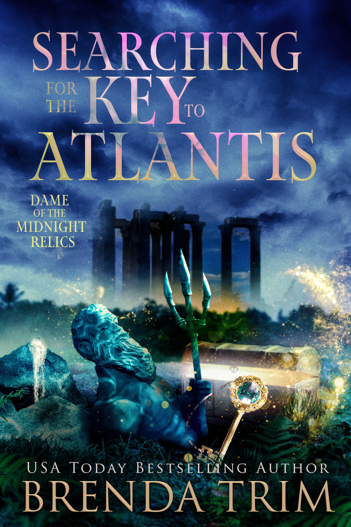 Searching For The Key To Atlantis Dame Of The Midnight Relics Midlife Mysteries Magic Book 46 Brenda Trim