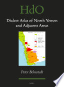 Dialect Atlas Of North Yemen And Adjacent Areas Peter Behnstedt