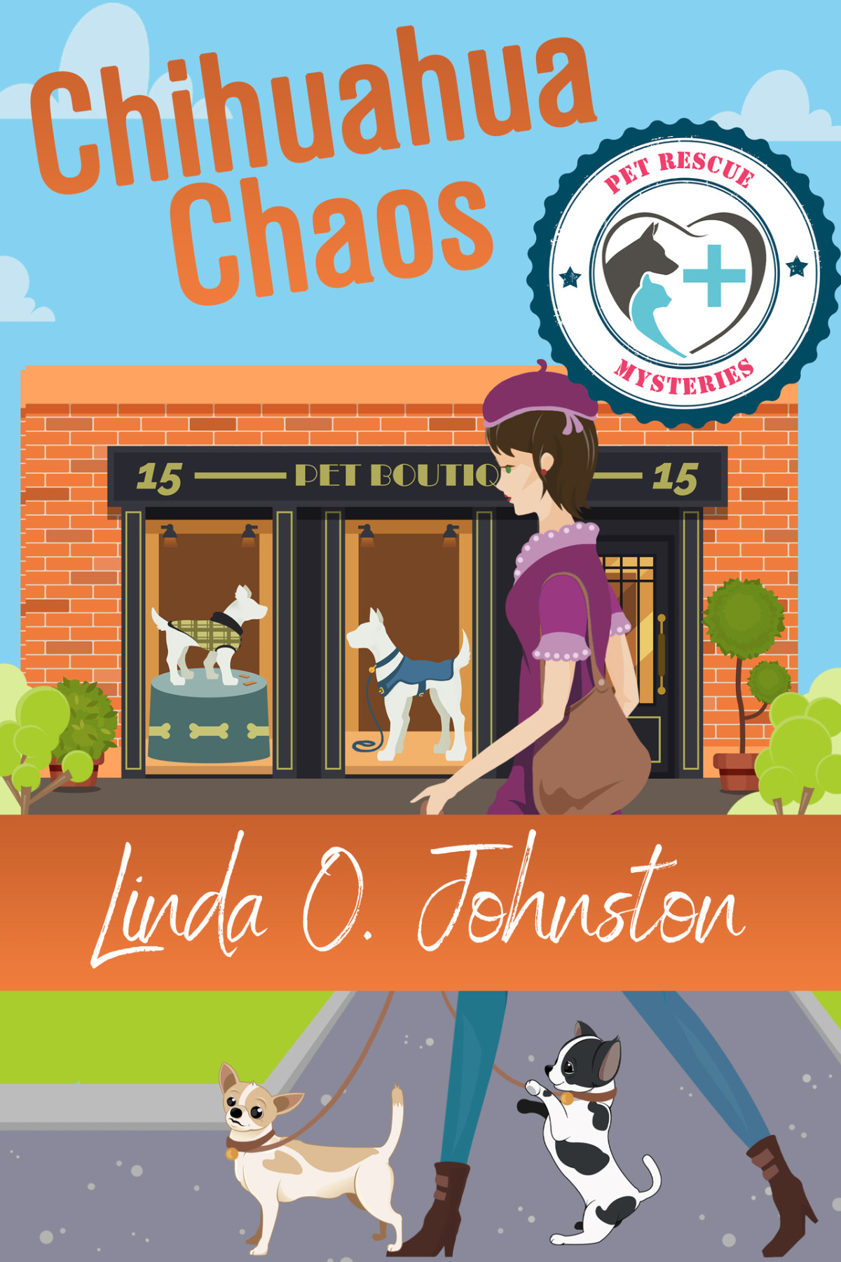 Chihuahua Chaos Pet Rescue Mysteries Johnston Linda O