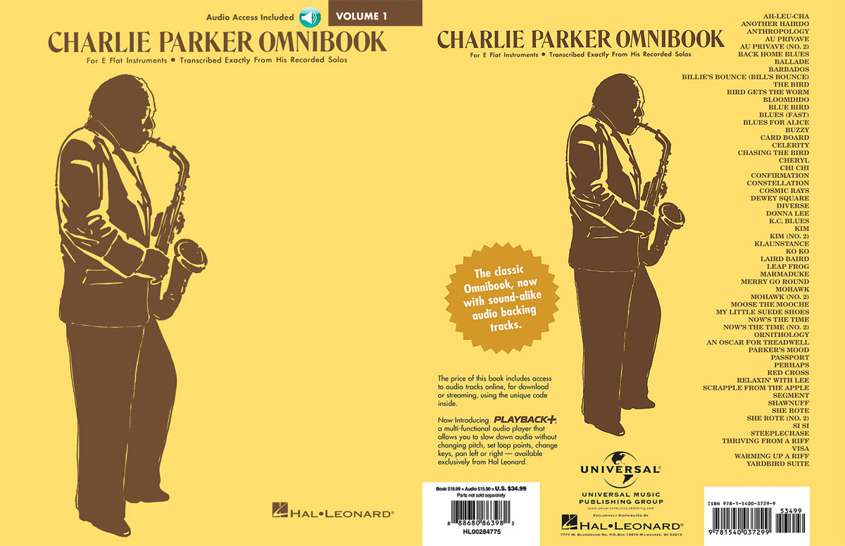 Charlie Parker Omnibook Volume 1 For E Flat Instruments Transcribed Exactly From His Recorded Solos Charlie Parker