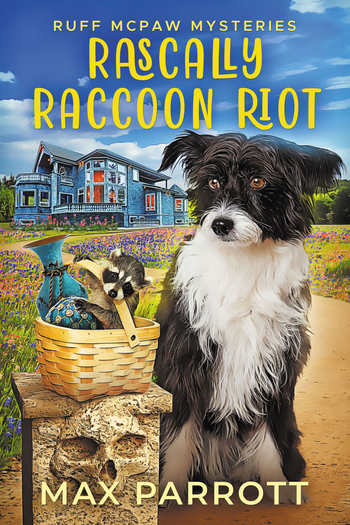 Rascally Raccoon Riot A Cozy Animal Mystery Ruff Mcpaw Mysteries Book 9 Max Parrott