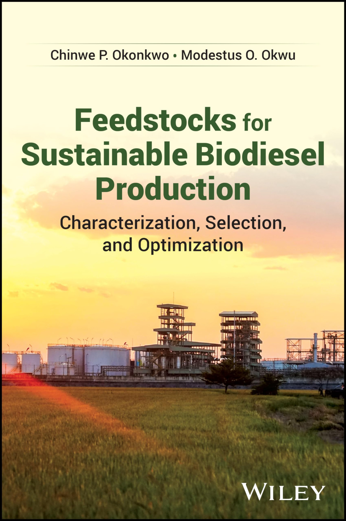 Feedstocks For Sustainable Biodiesel Production Characterization Selection And Optimization 1st Edition Chinwe P Okonkwo