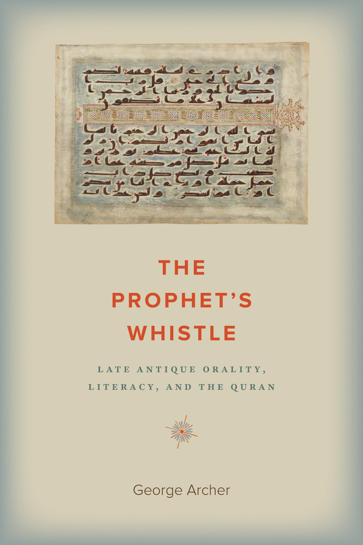 The Prophets Whistle Late Antique Orality Literacy And The Quran George Archer