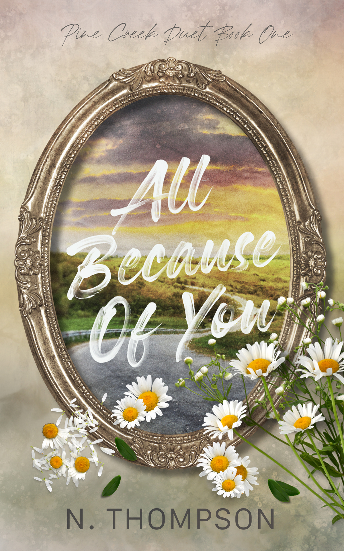 All Because Of You Pine Creek Duet Book 1 N Thompson