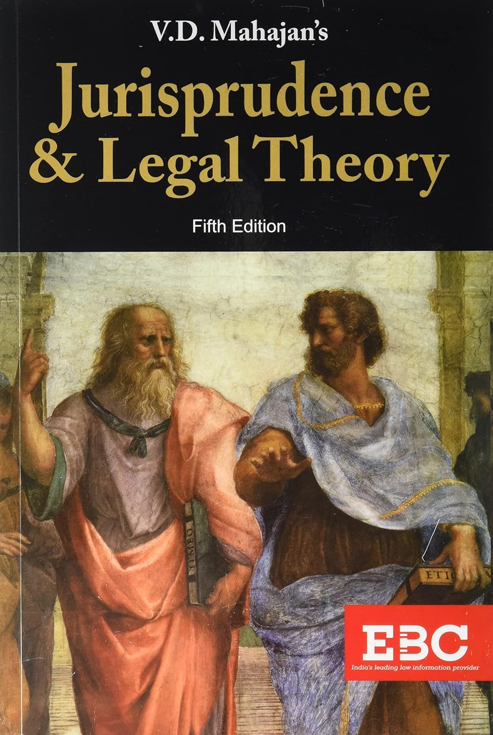 Jurisprudence Legal Theory Text Book For Law Students Of India Fifth Dr Vd Mahajan