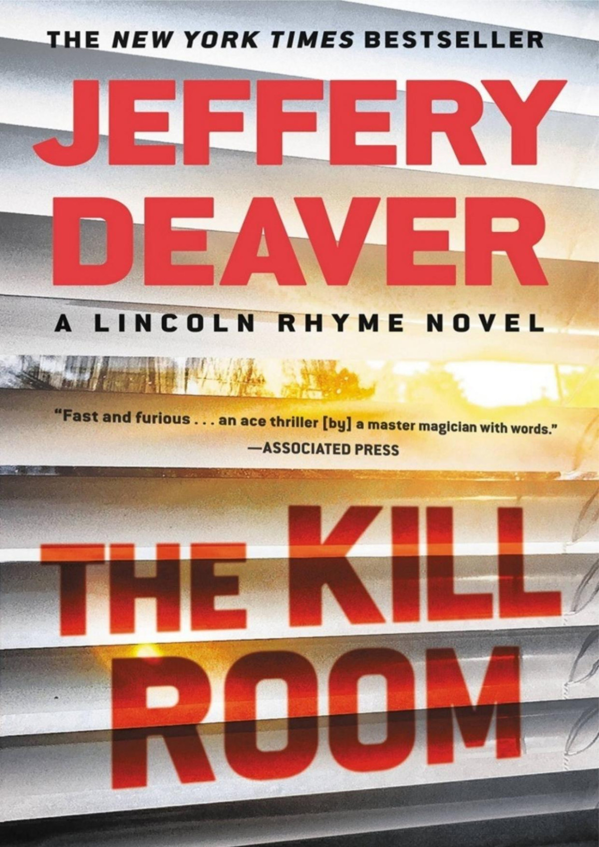 The Kill Room A Lincoln Rhyme Novel Jeffery Deaver