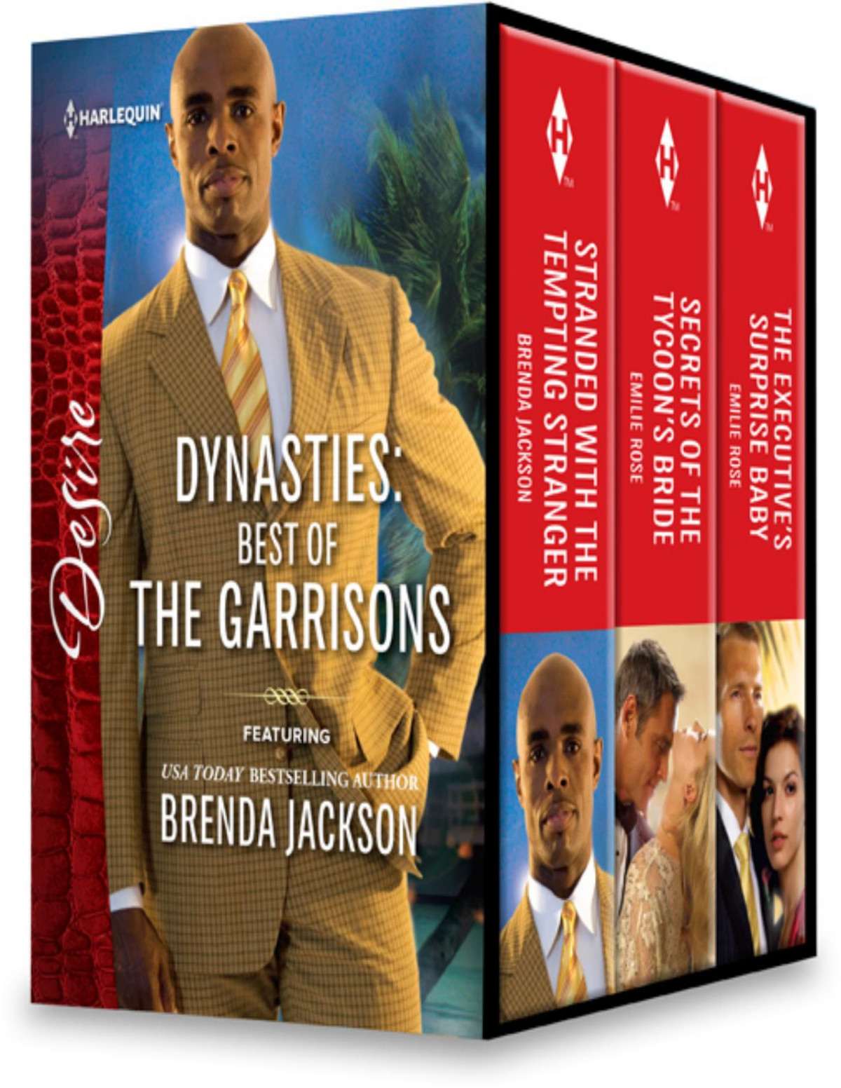Best Of The Garrisons Box Set Stranded With The Tempting Strangersecrets Of The Tycoons Bridethe Executives Surprise Baby Brenda Jackson