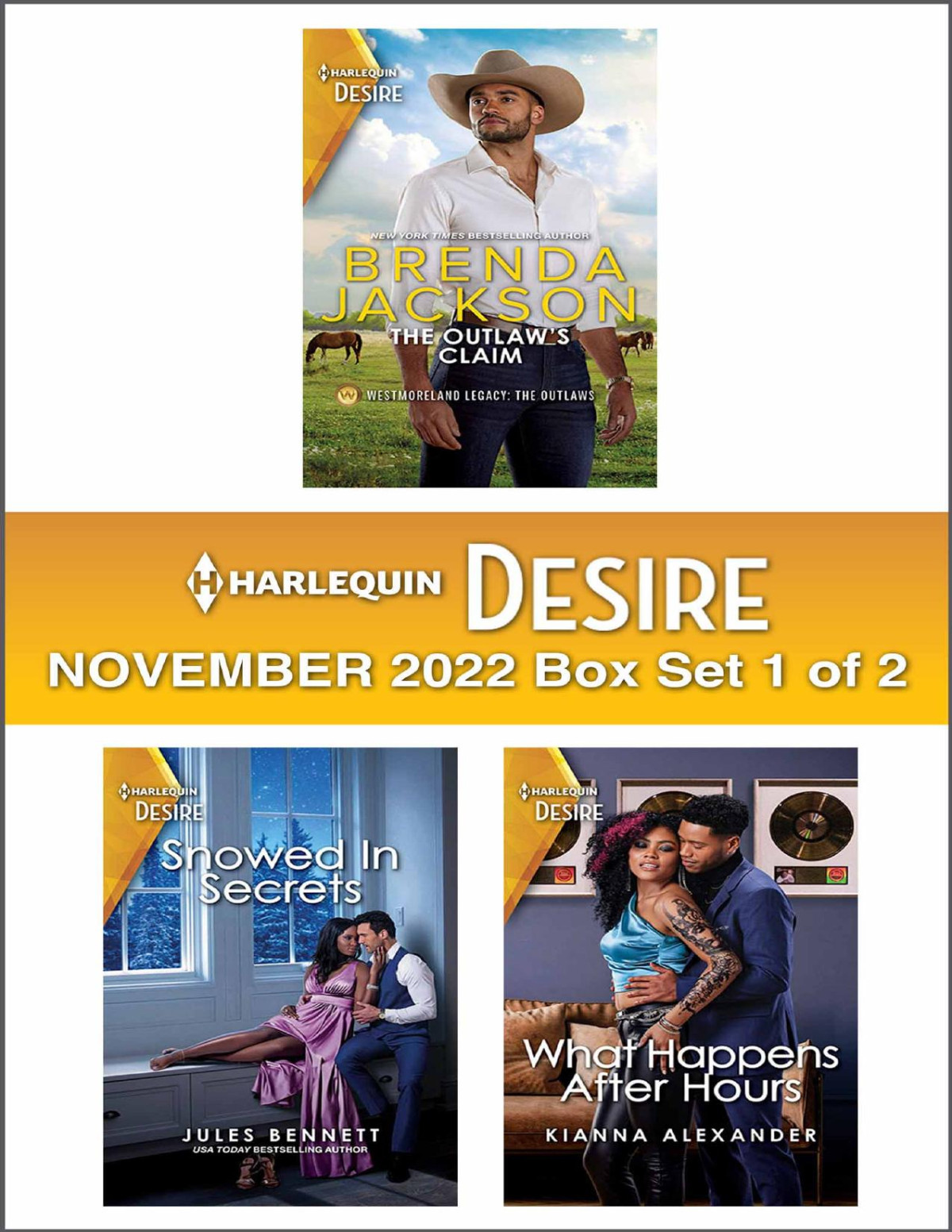 Harlequin Desire November 2022 Box Set 1 Of 2 Brenda Jackson