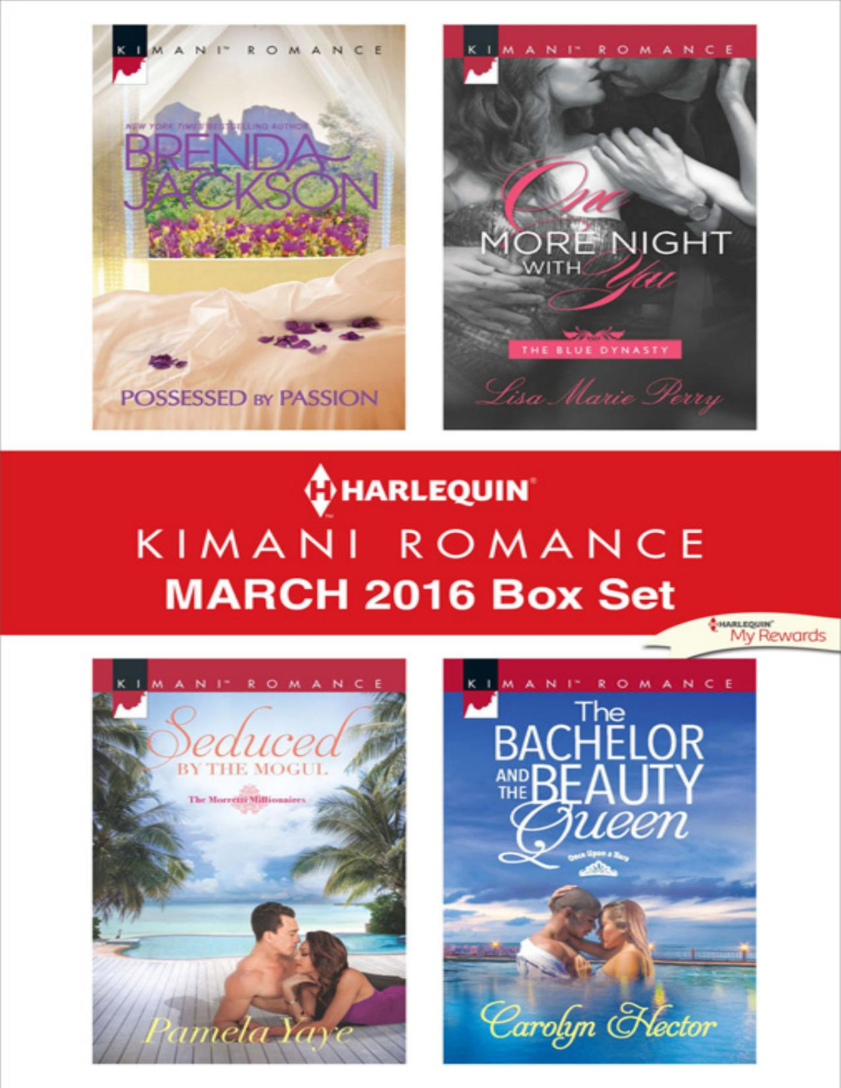Harlequin Kimani Romance March 2016 Box Set Brenda Jackson