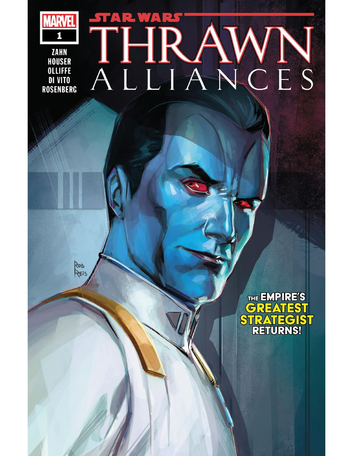 Star Wars Thrawn Alliances 2024 Issue 1 Timothy Zahn Jody Houser