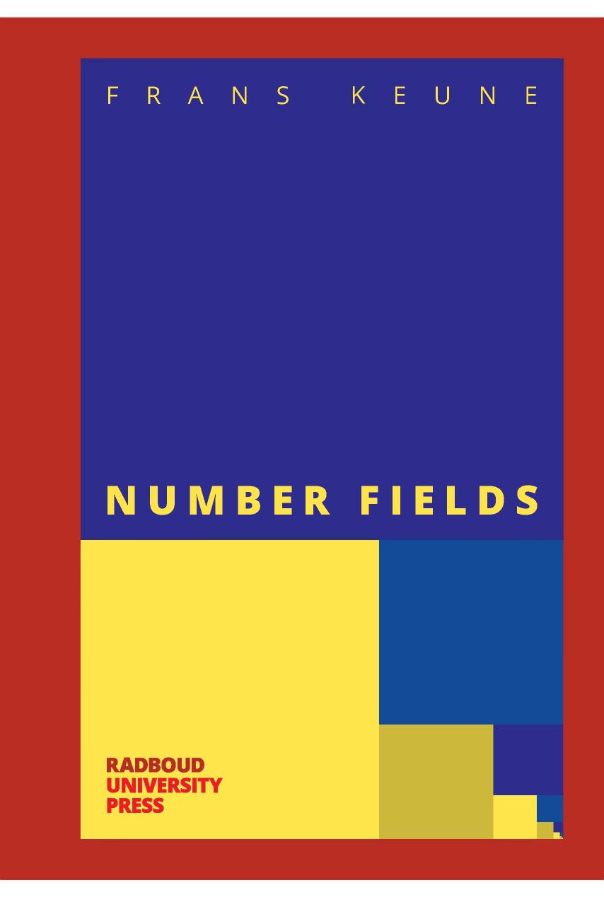 Number Fields By Frans Keune Frans Keune