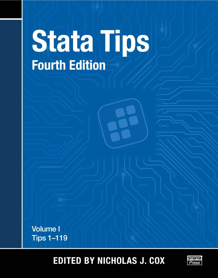Stata Tips Fourth Edition Volume I Tips 1119 4th Edition H Joseph Newton