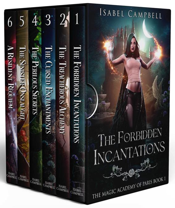 The Magic Academy Of Paris Complete Series Boxed Set Isabel Campbell Michael Anderle
