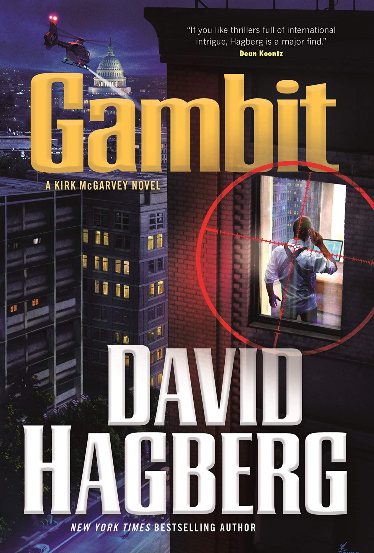 Gambit A Kirk Mcgarvey Novel Hagberg David