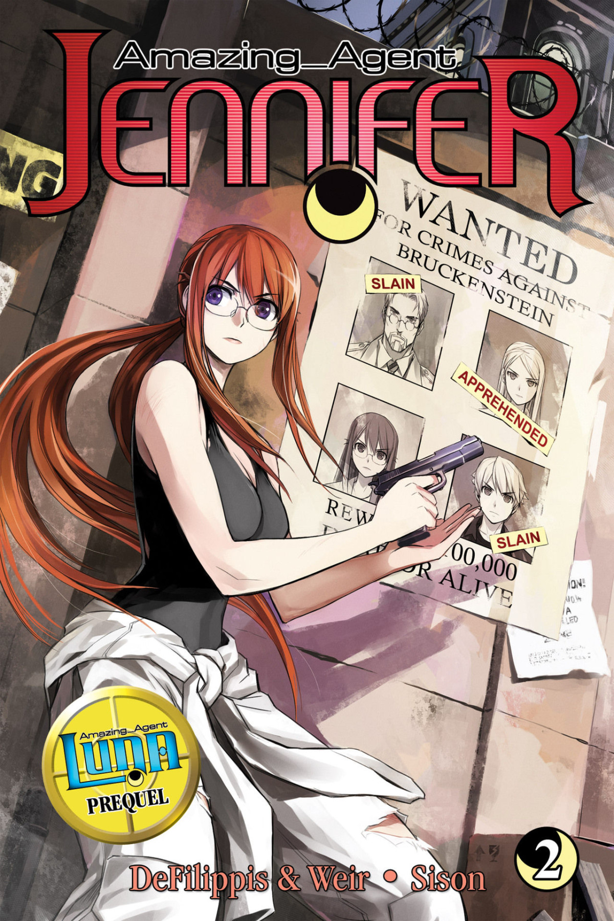 Amazing Agent Jennifer Vol 2 1st Edition Nunzio Defilippis Christina Weir
