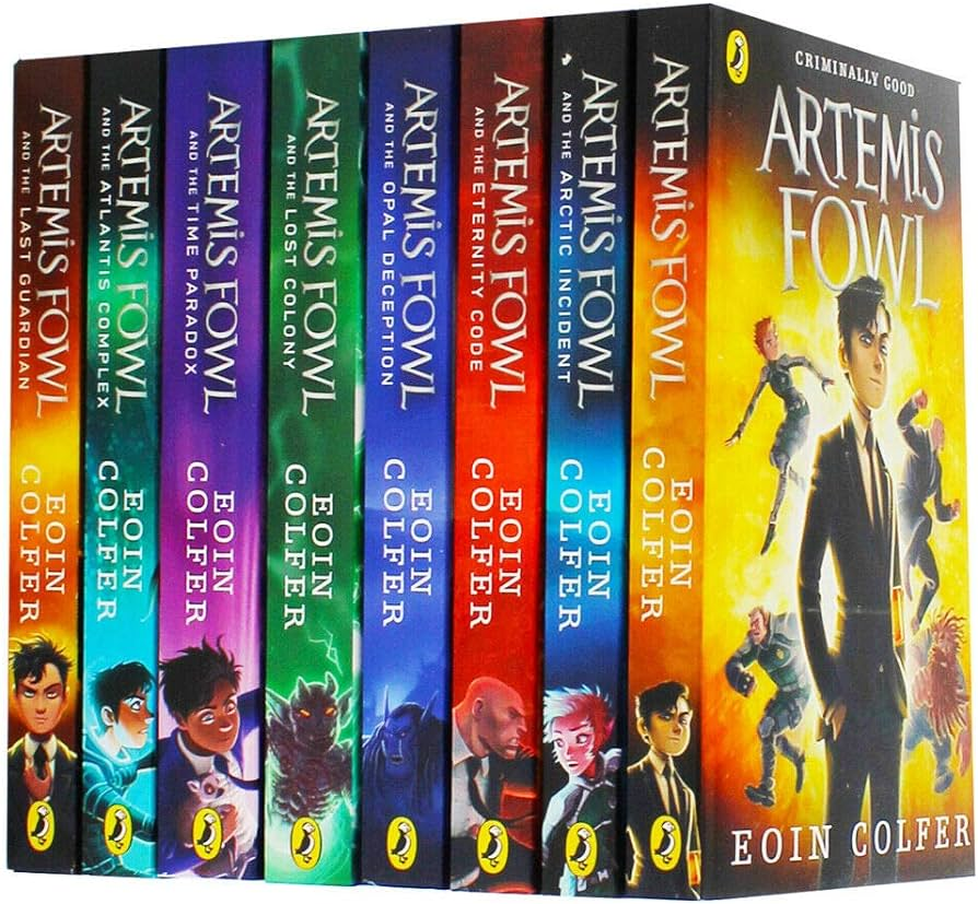 Artemis Fowl Full Series Collection Eoin Colfer