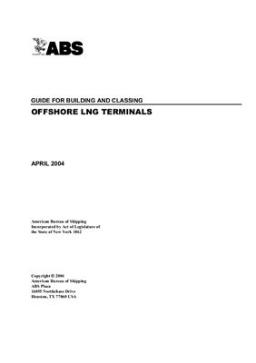 Abs Guide For Building And Classing Offshore Lng Terminals Coll