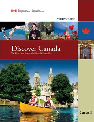 Study Guide Discover Canada The Rights And Responsibilities Of Citizenship Ministry Of Citizenship And Immigration Canada