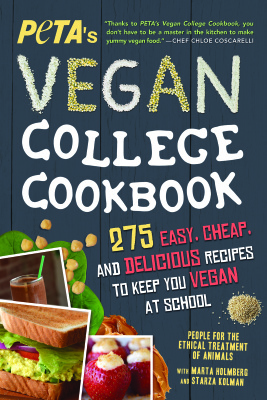 Petas Vegan College Cookbook Peta Marta Holmberg Starza Kolman