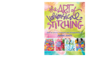 The Art Of Whimsical Stitching Joanne Sharpe