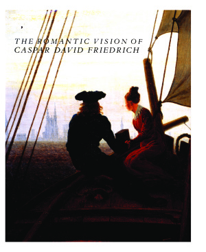 The Romantic Vision Of Caspar David Friedrich Painting And Drawings From The Ussr Robert Rosenblum