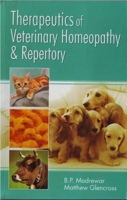 Therapeutics Of Veterinary Homeopathy Repertory B P Madrewar